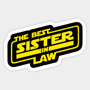 The Best Sister In Law Sticker